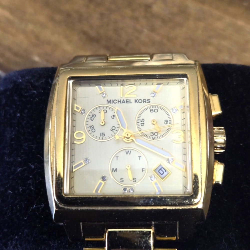Michael Kors Gold Chronograph Men's Watch